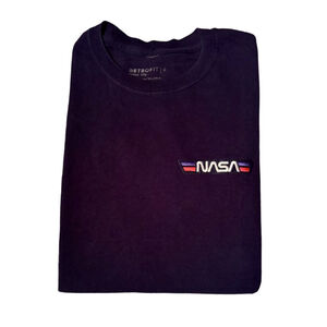 Retrofit Brand Mfg. NASA Navy Blue Tee Shirt size small